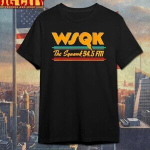 Stranger Things WSQK Radio The Squawk T-Shirt 170